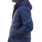 Men's Mixed-Media Full-Zip Hooded Jacket