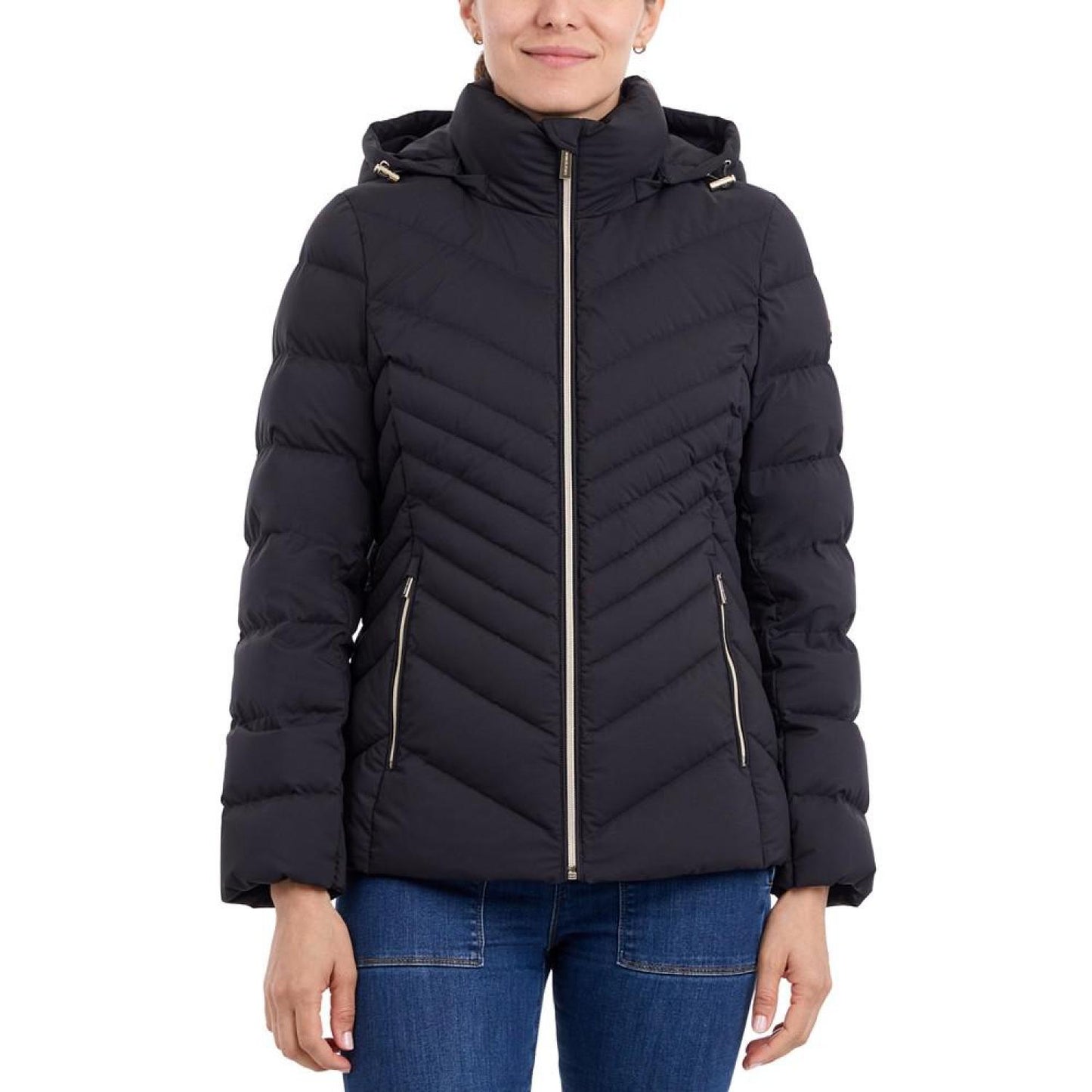 Women's Hooded Packable Down Puffer Coat, Created for Macy's