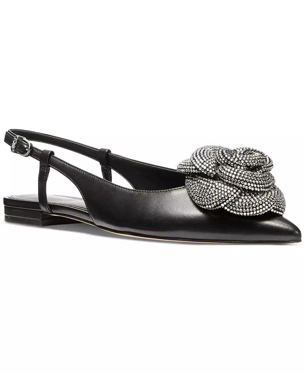 Women's Elodie Rosette Slingback Flats