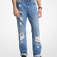 Finn Distressed Denim Jeans