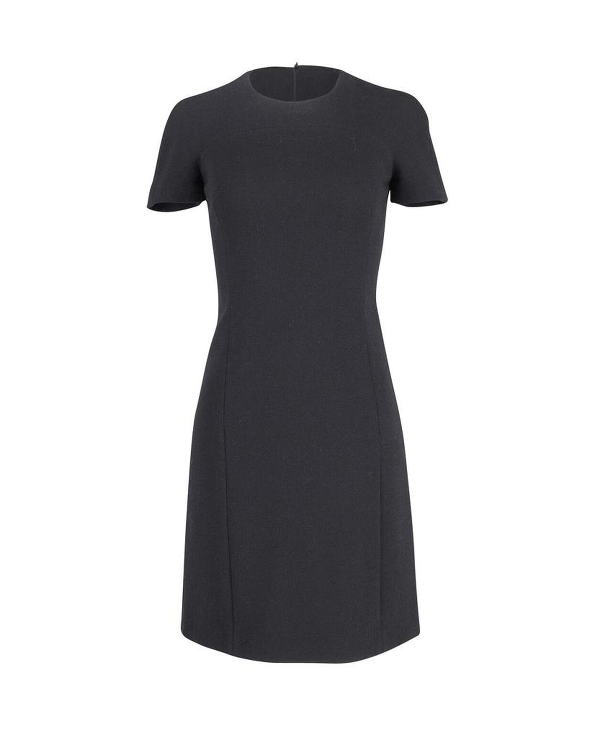 Michael Kors Shift Dress in Black Cotton