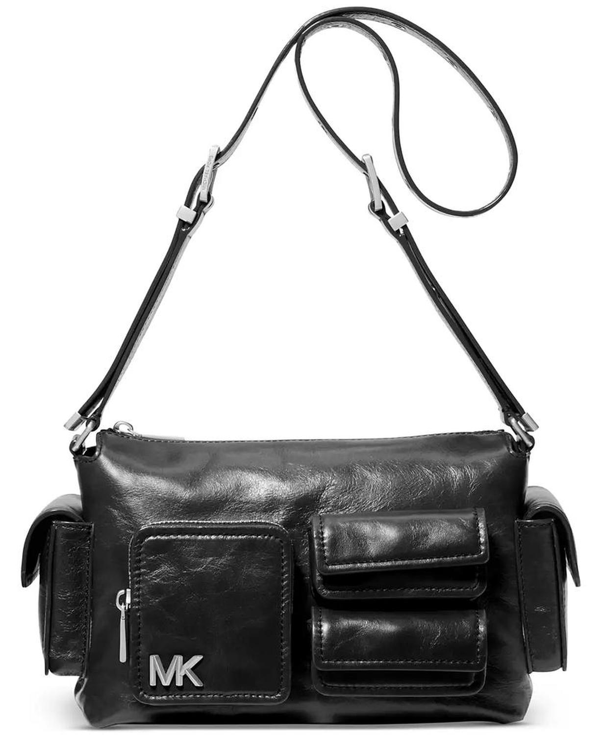 Dakota Medium Pocket Leather Shoulder Bag