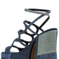 Marc Jacobs The Deconstructed Denim Kiki Platform Sandals