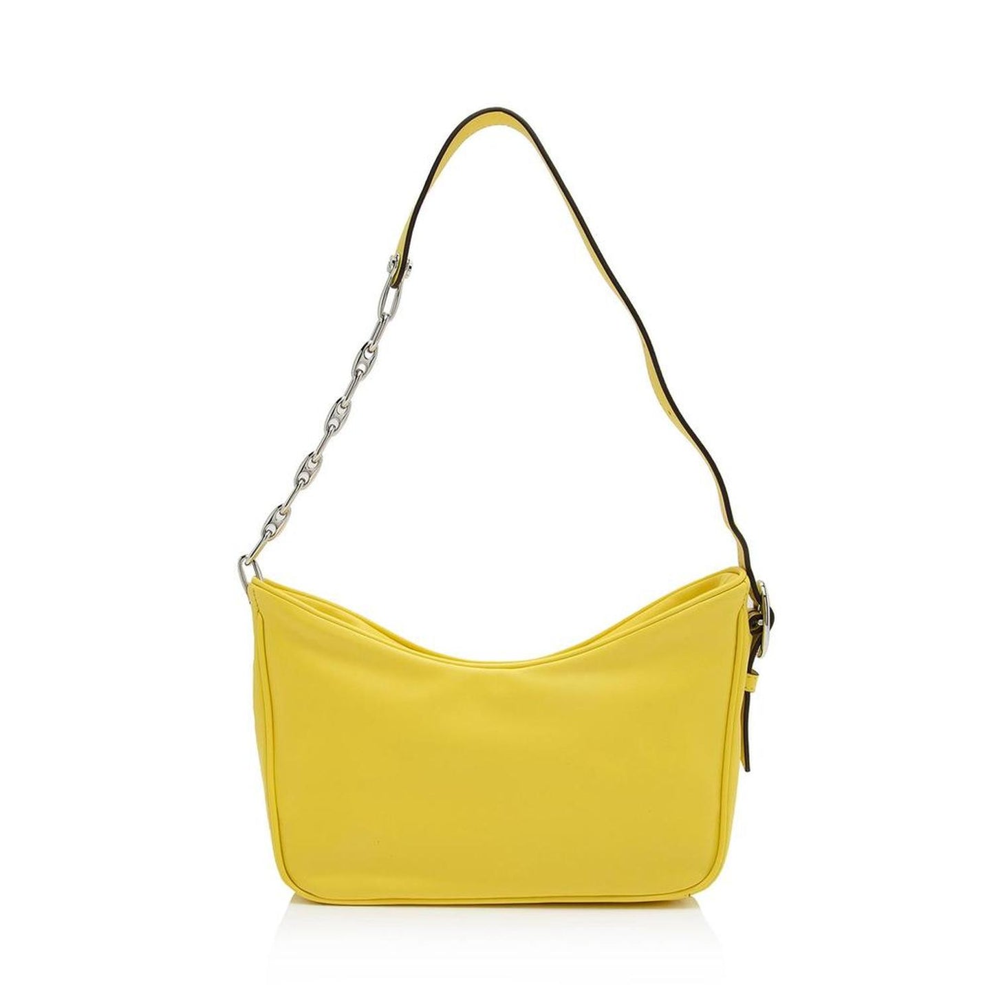 Calfskin Tempo Baguette Shoulder Bag