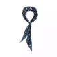 Paisley Foulard Silk Diamond Scarf