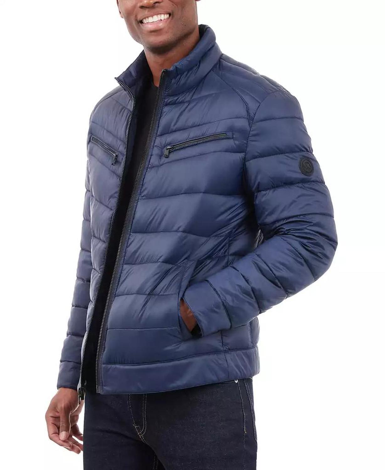 Men's Quilted Full-Zip Puffer Jacket