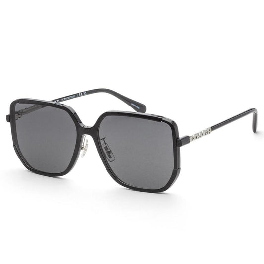 Coach Women's 64mm Black Sunglasses