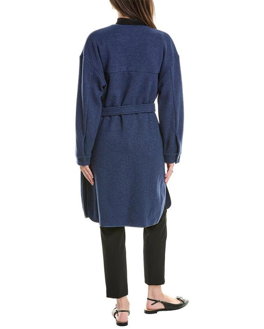 Max Mara Leisure Obice Wool-Blend Coat