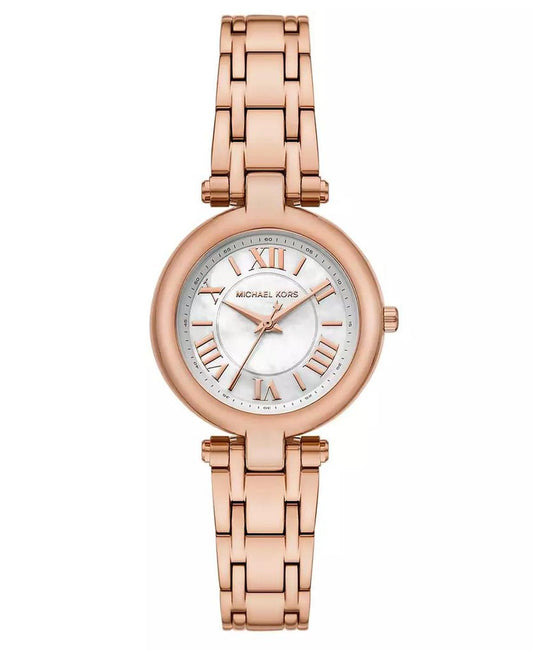 Women's Laney Three-Hand Rose Gold-Tone Stainless Steel Watch, 30mm