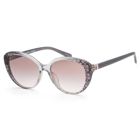 Coach Women's Sunglasses Grey Gradient Signature C 56mm Sunglasses