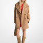 Oversized Cotton Twill Trench Coat