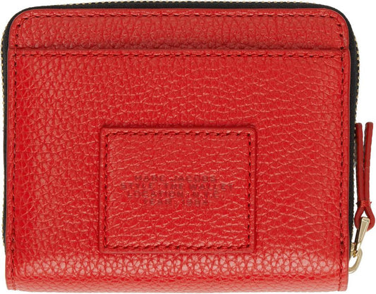 Red 'The Leather Mini Compact' Wallet