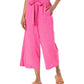 Wide Leg Tie Front Pants