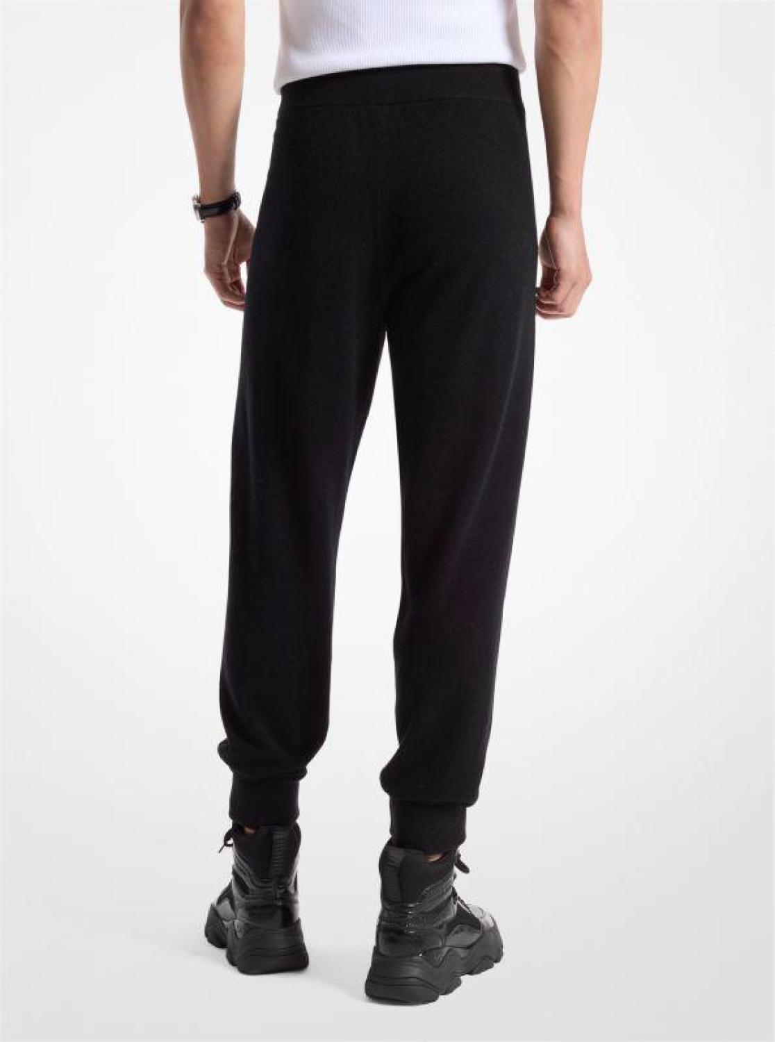 Wool and Cashmere Blend Joggers