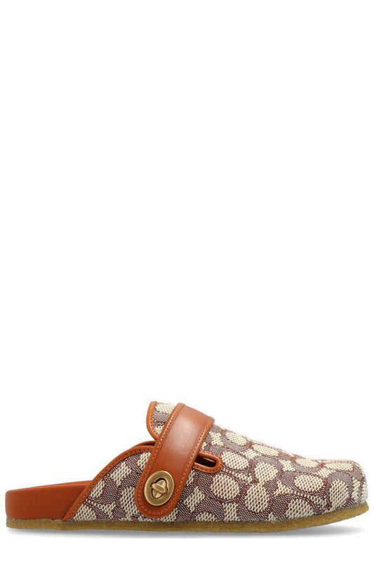 Coach Slip On Platform Slippers