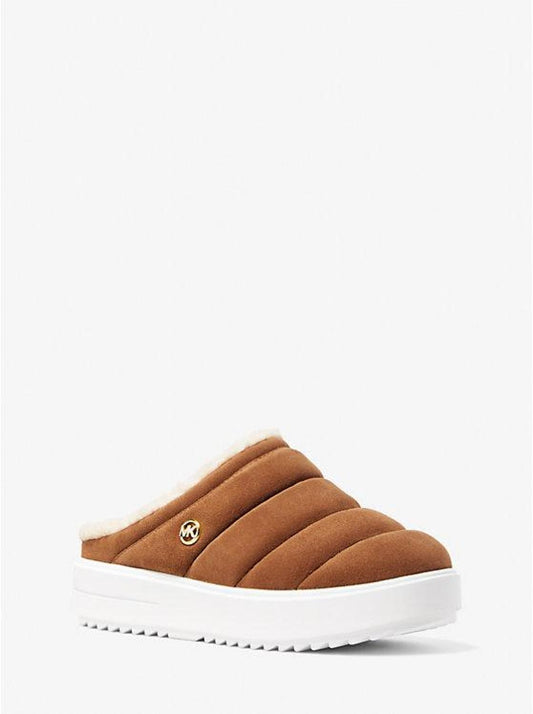 Emmett Quilted Suede Sneaker Mule