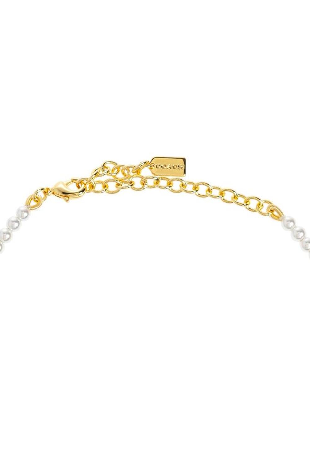 Coach Heart Pearl Choker