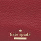 Kate Spade Burgundy Leather Jackson Street Hayden Hobo..