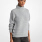 Ribbed Funnel Neck Sweater