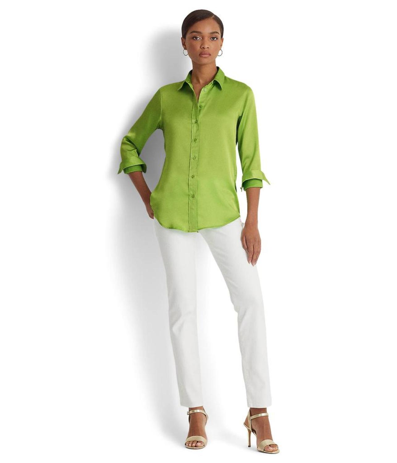 Satin Charmeuse Shirt