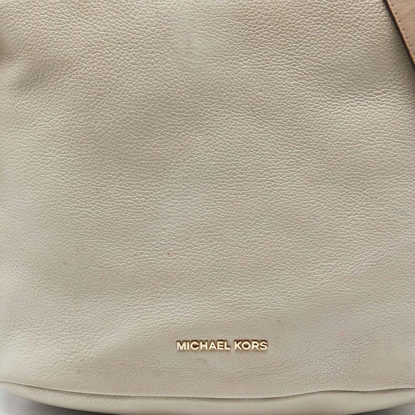 Michael Kors Beige Leather Hobo