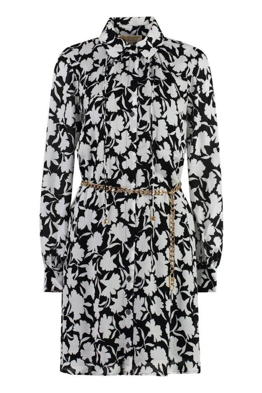 Michael Michael Kors Allover Floral Printed Mini Dress