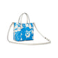 Bleecker Tropical Foliage Printed PVC Medium Crossbody Tote