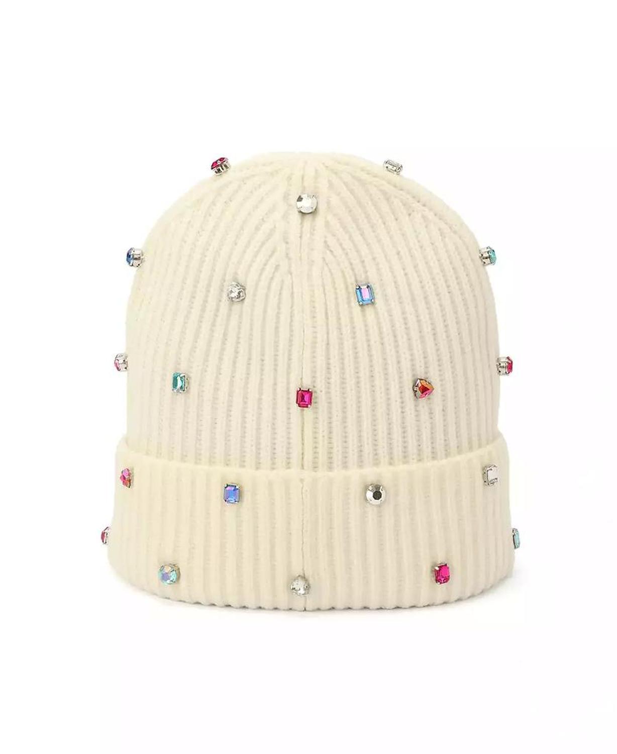 Women's Embellished Beanie Hat