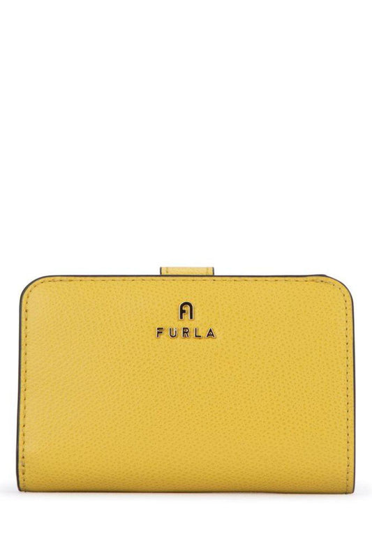 Furla Logo Lettering Compact Wallet