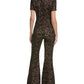 Michael Kors Collection Flared Leg Jumpsuit