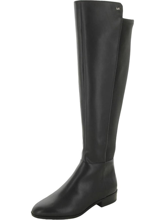 Womens Faux Leather Knee-High Boots