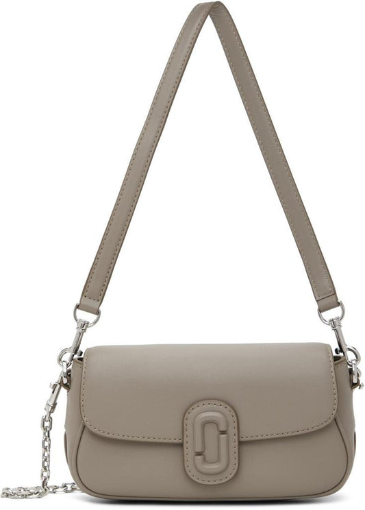 Gray 'The Clover' Shoulder Bag