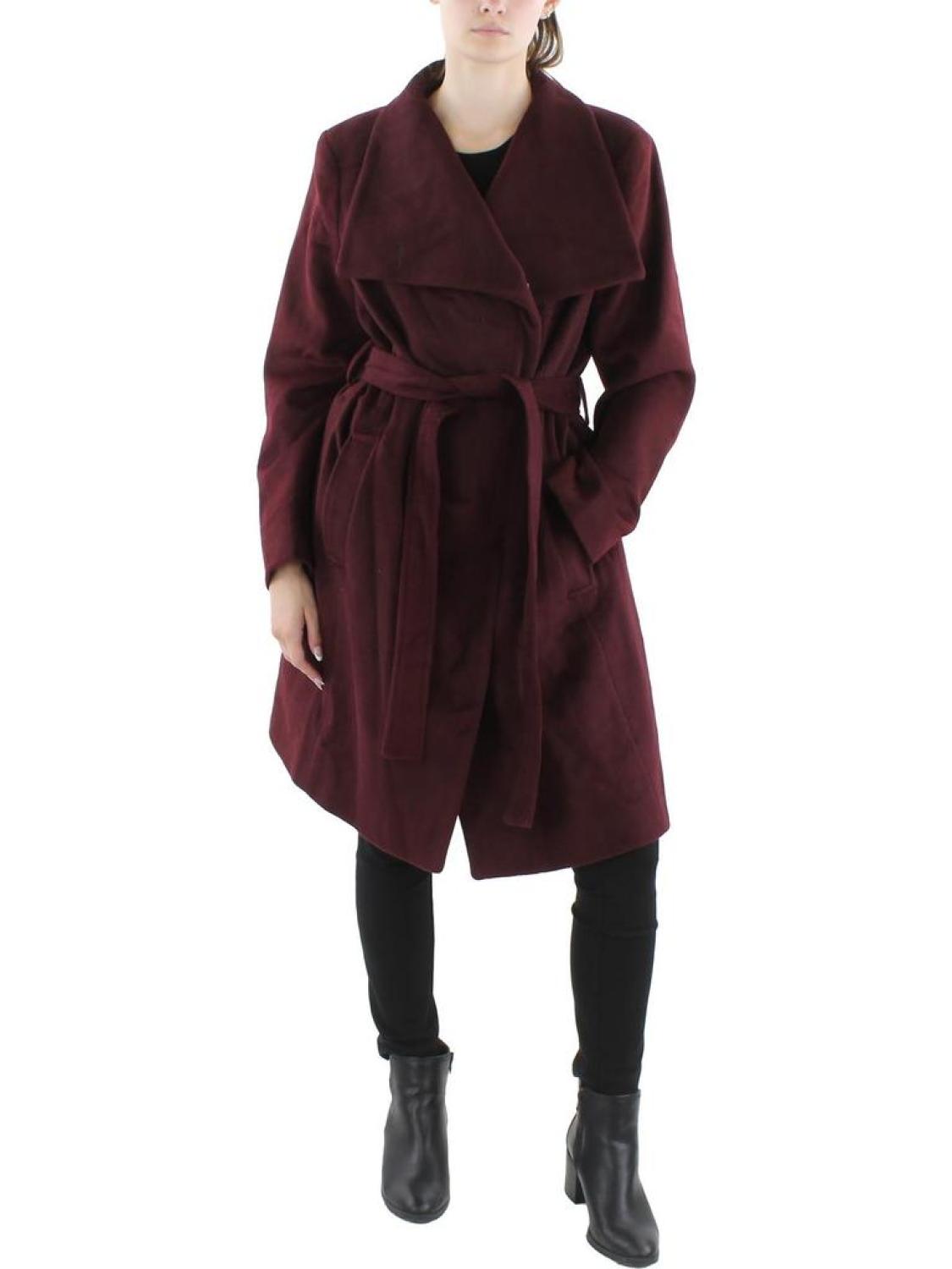 Womens Wool Midi Long Coat