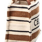 CELINE Cabas Thais Small Jacquard Tote