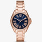 Kaycie Pavé Rose Gold-Tone Watch