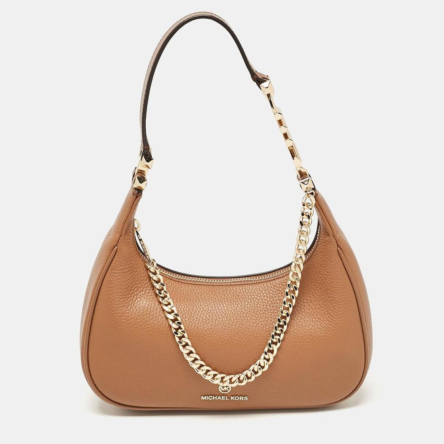 Brown Leather Small Piper Hobo