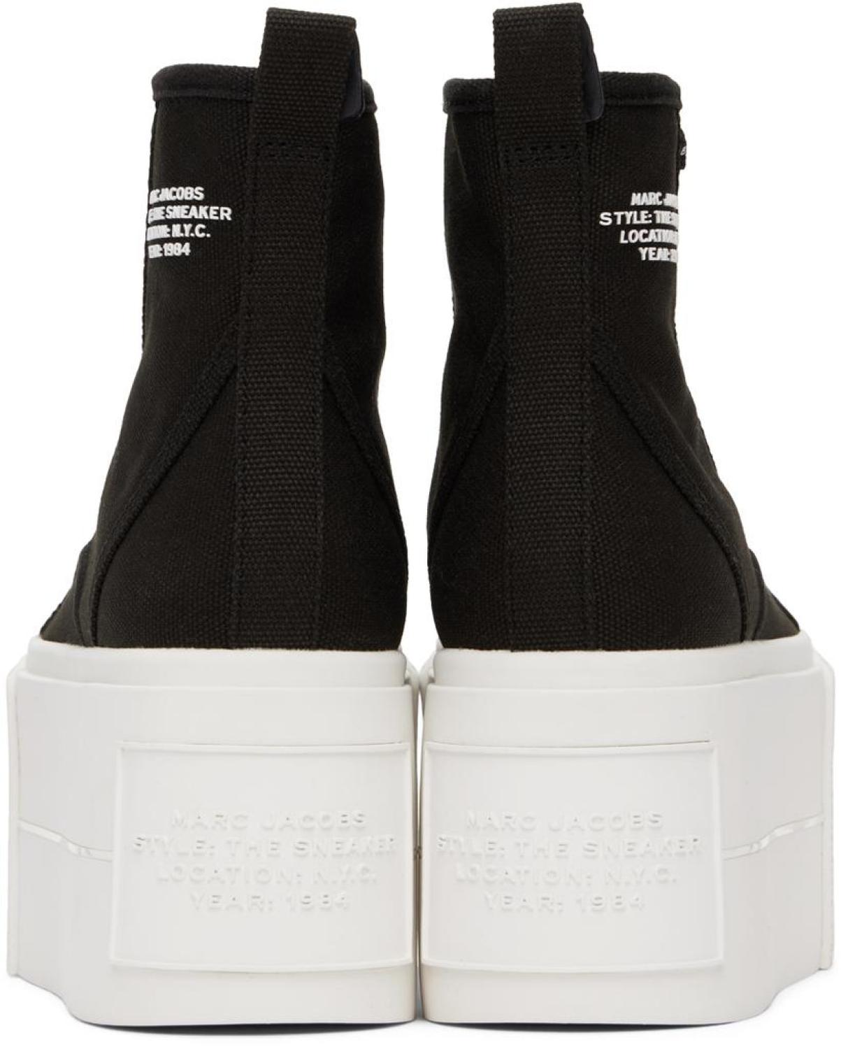 Black 'The Platform High Top' Sneakers