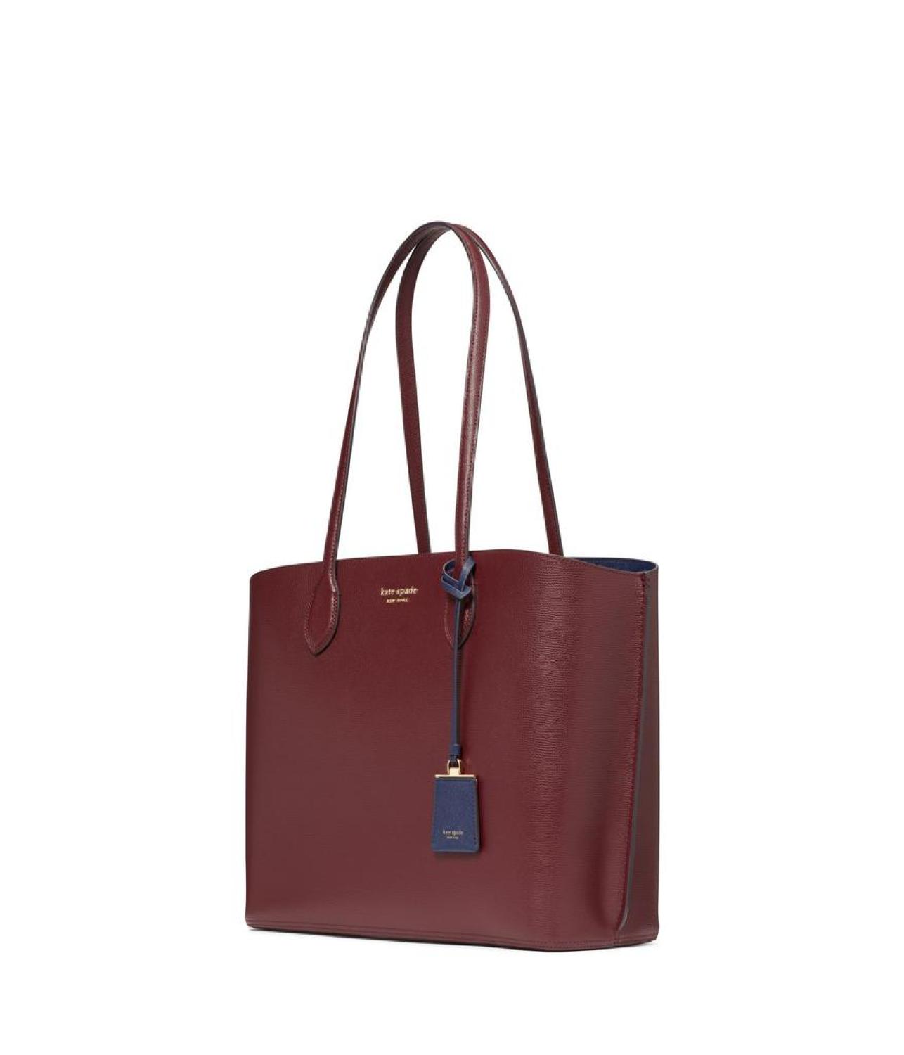 Suite Crossgrain Leather Work Tote