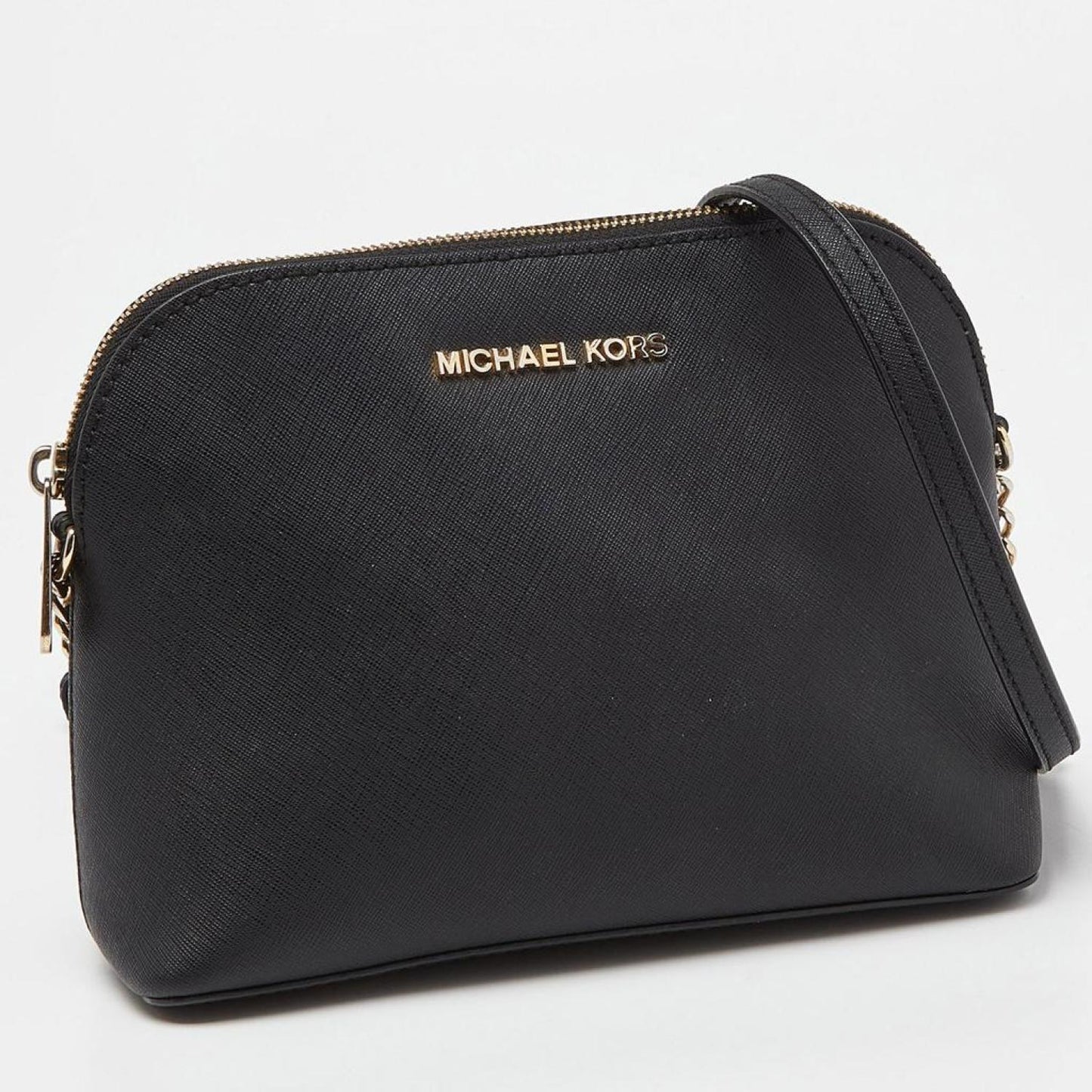 Michael Michael Kors  Leather Jet Set Crossbody Bag