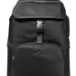 Malone Mens Faux Leather Trim Sport Flap Backpack