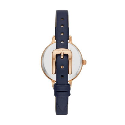 Kate Spade Women's Metro Three-Hand, Rose Gold-Tone Alloy Watch