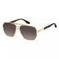 60MM Metal Modified Aviator Sunglasses