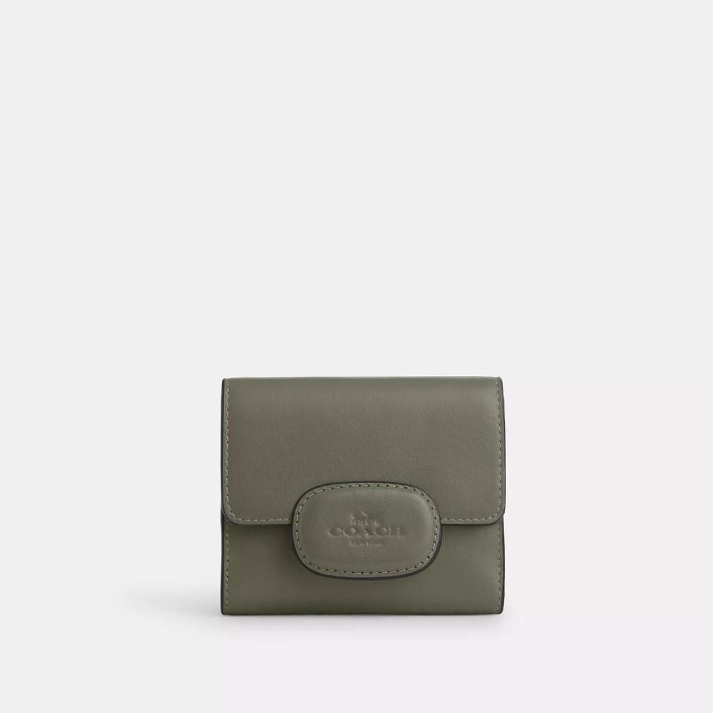 Coach Outlet Eliza Small Wallet With Leather Covered Closure