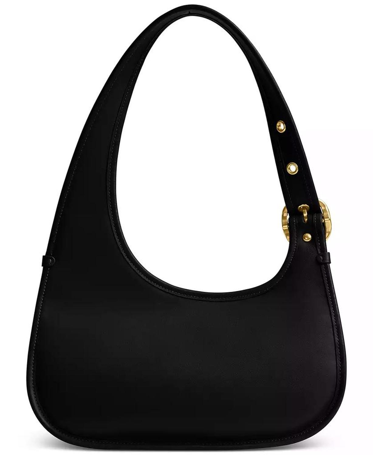 Cashin Carry Small Leather Crescent Bag