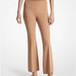 Double Face Stretch Wool Cropped Pants