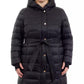 Plus Size Hooded Belted Down Puffer Coat, Created for Macy's