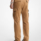 Slim-Fit Cotton Blend Sateen Cargo Pants