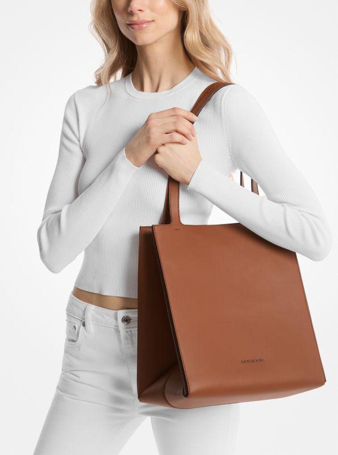 Jordi Large Leather Tote Bag