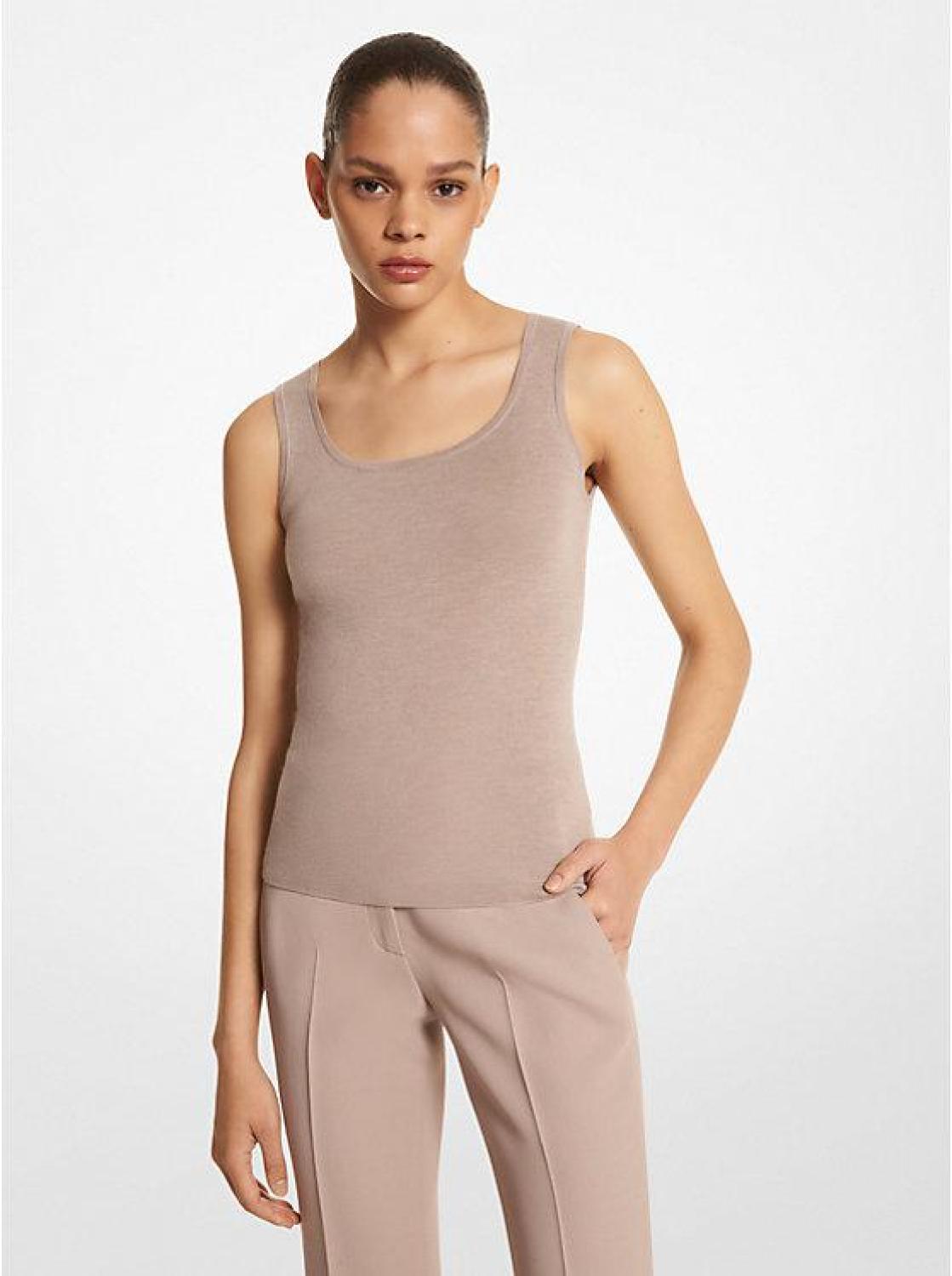 Bette Cashmere Scoopneck Tank