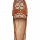 Women's Sculpted C Leather Driver Loafer Flats